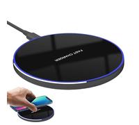 Chargeur sans Fil Rapide 30W | Socle De Chargement par Induction | Base De Recharge Compatible pour Smartphones | Station Portable pour Bureau, Table De Chevet Ou Voyage