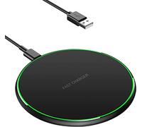 Chargeur sans Fil Rapide, Chargeur Induction Qi Compatible avec iPhone 14/15/16/13/12/11/ Pro/XS, AirP0ds 2/3/Pro,Samsung Galaxy S24/S23