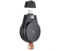 Chargeur sans fil rapide pour Samsung Galaxy Watch 8 pour Ultra 7 6 5 4 3 Active FE Type C Support de charge portable Noir