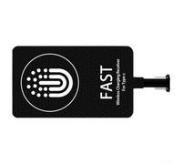 Chargeur sans fil récepteur pour smartphones de type C avec câble magnétique, charge à induction de 10 W, fin, léger, compatible avec Samsung Galaxy A51 A40 A20E J2 J3 pour Google pour Pixel (10 W