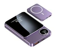 Chargeur sans fil - Support de charge ultra fin, chargeur magnétique rapide 20 000 mAh | pour ordinateur portable, tablette, ordinateur portable, montre intelligente, bureau, lieu de travail, table