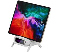Chargeur sans fil - Support de téléphone de bureau - Dispositif de charge rapide magnétique 15 W pour chambre à coucher, bureau, table basse, support de smartphone