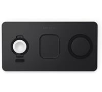 Chargeur Sans Fil Trio Avec Socle Magnétique ¿ Certifié Qi ¿ Compatible Avec Tous Les Modèles De La Série Iphone 16/15/14/13,Airpods 4 (Anc)/Pro/Gen 3,Apple Watch Séries 10 À 1