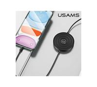 Chargeur sans fil - USAMS - CC96WH01 - Induction - 10 W - Câble Lightning 1,5 m