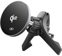 Chargeur sans fil voiture MagSafe 15W Qi2 Support Ventilation Noir + Garantie à vie Force Power