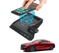 Chargeur Sans Fil Voiture pour Mercedes Benz C-Class/AMG & C43(2015-2021),Chargeur Induction Voiture pour Mercedes-Benz GLC/GLC Coupe(2016-2023),Tapis de Charge pour Mercedes-Benz AMG & C63 2016-2021