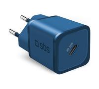 Chargeur Sbs TETRGAN1C20B NANOTUBE 20W PD Bleu
