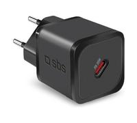 Chargeur Sbs USB C GaN 30W TETRGAN1C30W, Noir, Charge Rapide