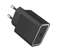 Force Power - Chargeur Secteu 25w Usb C Noir Recyclé