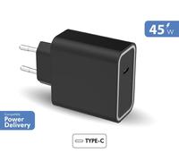 Force Power Lite - Adaptateur Secteur - 45 Watt - Pd (24 Pin Usb-C) - Noir