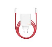 OnePlus Chargeur SUPERVOOC 120 W - Double port USB-C, charge rapide, câble 1 m blanc