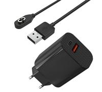 Chargeur Secteur 12W + Cable Compatible avec AfterShokz Shokz OpenRun OpenComm Aeropex - Charge Montre Phonillico®