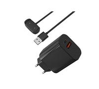 Chargeur Secteur 12W + Cable Compatible avec Amazfit GTR 2/GTR 2e/GTS 2/GTS 2e/GTS 2 Mini/GTS 4 Mini/BIP U/T-Rex Pro/Pop/BIP 3 - Charge Montre Phonillico®