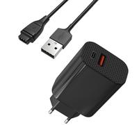 Chargeur Secteur 12W + Cable Compatible avec Coros Pace 3/Pace 2/Apex 2/Apex 2 Pro/Vertix 2 /Apex Pro - Charge Montre Phonillico®