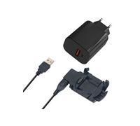 Chargeur Secteur 12W + Cable Compatible avec Garmin Fenix 3 Fenix 3 Sapphire Fenix 3 HR Quatix 3 Tactix Bravo - Charge Montre