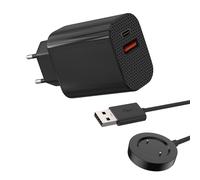 Chargeur Secteur 12W + Cable Compatible avec Huawei Watch GT Classic Sport GT2 GT2E Honor Watch Magic Honor Watch Dream GS Pro - Charge Montre Phonillico®