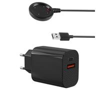 Chargeur Secteur 12W + Cable Compatible avec Polar Vantage M/Vantage M2 /Vantage V/Vantage V2/Ignite/Ignite 2/Grit X/Grit X Pro - Charge Montre Phonillico®