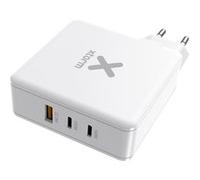 Chargeur Secteur 140W Technologie Gan 2 USB-C plus USB Compact Xtorm Volt Blanc Blanc G