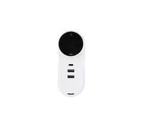 Chargeur secteur 2 ports USB A (12W) + 1 port USB-C (20W) - WE - Prise de courant 16A - Tête rotative - Blanc
