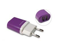 Metronic 471091 Alimentation/Chargeur 2 x USB Secteur Blanc