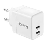 Chargeur Secteur 2 USB-C 35W PD 3.0 / PPS Ultra-Compact GaN Blanc