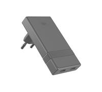 Chargeur 2 USB C L Shape 45W Power Delivery UltraGaN Gris + Garantie à vie Force Power