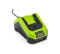 Fieldmann Chargeur pour batterie 20V – Charge 2Ah en 60 min – Compatible 2Ah/4Ah