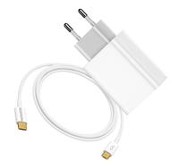 Chargeur Secteur 20W + Câble USB-C 1m pour Samsung Galaxy S25 Edge Mayaxess Blanc