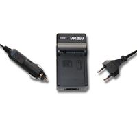 CHARGEUR SECTEUR 220V + VOITURE 12V pour BATTERIE PANASONIC DMW-BCG10, DMW-BCG10E pour LUMIX DMC-TZ18, DMC-TZ22