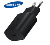 Chargeur Secteur 25W USB-C pour Samsung Galaxy A26 A56 A36 A35 A16 A55 A53 A52s A05s A34 A25 A54 A15 A52 .. Charge Adaptative Rapide