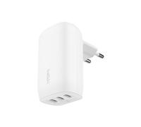 Chargeur secteur 3 ports USB-C® Belkin BoostCharge 67 W Blanc