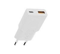 Chargeur Secteur 33W USB-C PD / USB-A Charge Rapide 3.0 Go2 SlimLine Blanc
