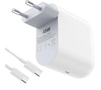 Chargeur Secteur 45W pour Google Pixel 10 9 8 7 6 Pro XL/Pro Fold, 9a/8a/7a/6a USB-C Recharge Rapide - Compatible avec Les Produits Google et d'autres appareils USB-C
