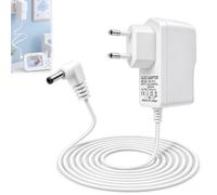 Chargeur Secteur 5V 1A pour Babyphone HelloBaby HB50 HB66, Câble 2m | Entrée 100-240V, Sortie 5V 1A, Câble 2 m, Non Compatible avec HB20, HB24 et HB32, Blanc