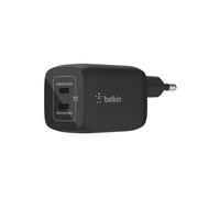 CHARGEUR SECTEUR 65W 2 PORTS USB-C , POWER DELIVERY, NOIR