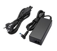 Chargeur Secteur 65W pour Ordinateur HP avec Embout Coudé et Câble 1.2m Noir