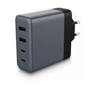 Chargeur Secteur ADEQWAT 100W GaN 2 USB-A + 2 USB-C