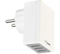 Chargeur Secteur Avec 3 Ports Usb Et Technologie Smart Power - 17 W