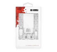 Chargeur Secteur avec Câble USB Type C 2,4A avec Fonction Quick Charge 3.0