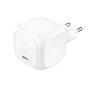 Chargeur secteur - BELKIN - 65W USB-C - Power Delivery (PD) - PPS - Compact blanc