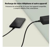 Belkin Chargeur Secteur BoostCharge 25 W avec PPS (USB-C Power Delivery, Recharge Rapide pour iPhone, Samsung, Galaxy Tab, iPad, etc.)