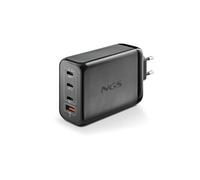 NGS Technology Chargeur mural Bud 240W GaN 3x USB‑C PD3.1+PPS 1x USB‑A QC3.0 Noir