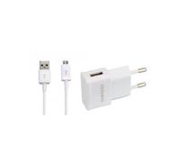 Chargeur secteur + câble data - SAMSUNG - Galaxy S4 I9500 - MicroUSB - Compact - Léger