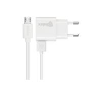Chargeur Secteur + Câble Micro USB 1A Blanc