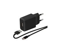 CHARGEUR SECTEUR + Câble Micro USB Noir