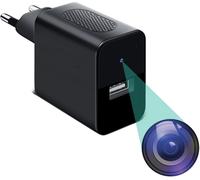 Chargeur Secteur Caméra Espion Full HD 1080p Vidéo Détection de Mouvement IR + SD 8Go YONIS