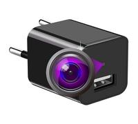 Chargeur Secteur Caméra Espion HD 1080p Gadget Espionnage Mouvement et Son - YONIS