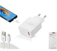 Chargeur Secteur Charge Rapide Pour BLACKVIEW OSCAL TIGER 12 Avec Cable - KAEESI®