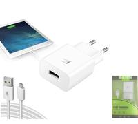 Chargeur Secteur Charge Rapide Pour Tablette Logicom Tab 130 Avec Cable - KAEESI®