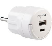 Chargeur secteur compact USB-A/USB-C 20 W [revolt]